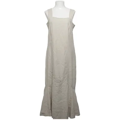 Robe longue (Beige) de Never Mind Coton, Lin