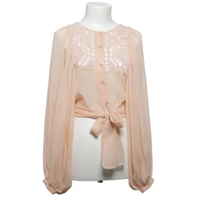 Blus (Beige) från Happy Holly Bomull, Polyester