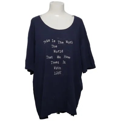 T-shirt (Blue) from Generous by Lindex Organic cotton