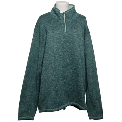 Fleece sweater (Green) from Bpc Bonprix Collection Sport Polyester