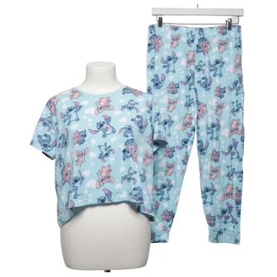 Pyjamas (Blå, Flerfärgad) från Disney Stitch Bomull