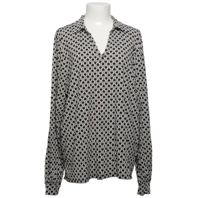 Blouse (Black, White) from Me&i Elastane, Viscose