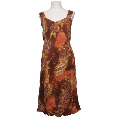 Halterneck dress (Brown, Multicolored) from Canda C&A Viscose