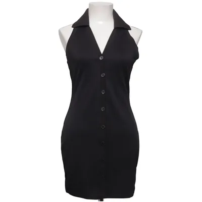 Shirt dress (Black) from Divided by H&M Elastane, Polyester