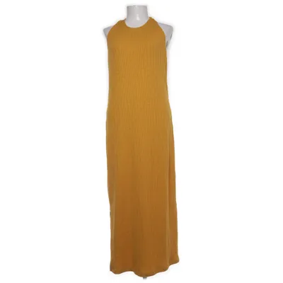 Robe longue (Jaune) de F&F Coton, Élasthane, Polyester, Viscose