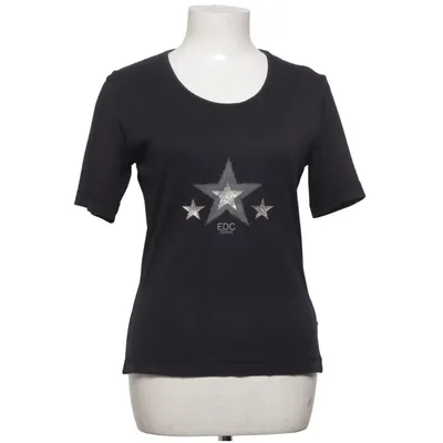 T-shirt (Sort) fra EDC by ESPRIT Elastan, Polyamid