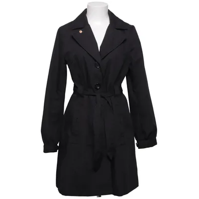 Trenchcoat (Svart) från H&M Bomull, Polyester