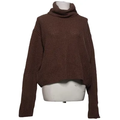Pul à col roulé (High Neck Knitted Sweater) de Karo Kauer x NA-KD Acrylique, Coton