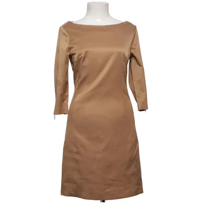 Kleid (Braun) von Attentif Baumwolle, Elasthan, Polyester