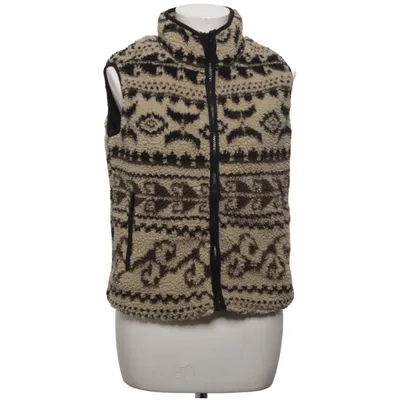 Outer vest (Beige, Black) from Dazy Polyester