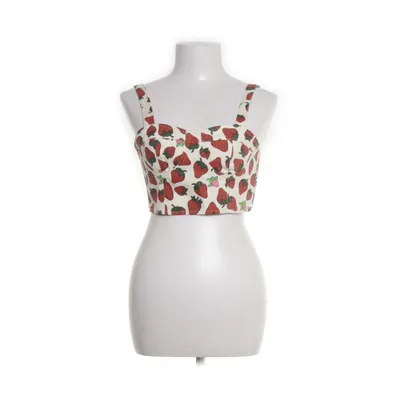 Crop top (Beige, Multicolored) from Cider Cotton