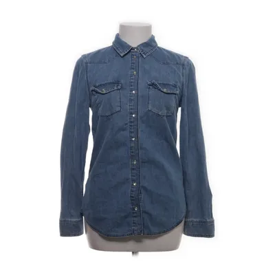 Chemise en jean (Bleu) de Topshop Moto Coton