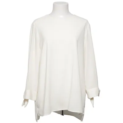 Blus (Vit) från Hugo Boss Elastan, Polyester