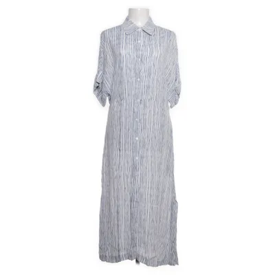 Robe chemise (Blanc, Bleu) de Mango