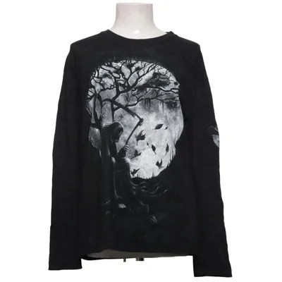 Lange mouwen shirt (Zwart) van Spiraldirect Katoen