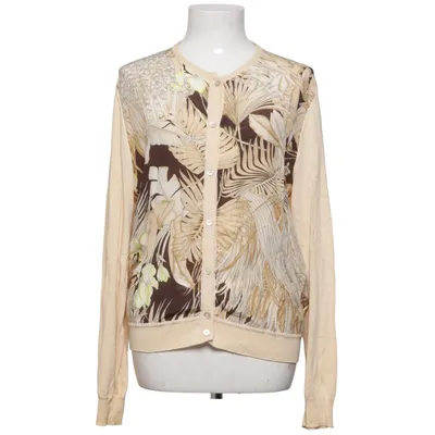 Cardigan (Beige, Multicolored) from Salvatore Ferragamo Cotton, Silk
