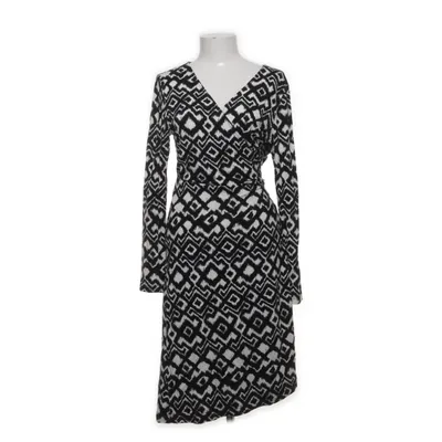 Robe portefeuille (Noir, Blanc, Multicolore) de Vera Velour Élasthane, Viscose