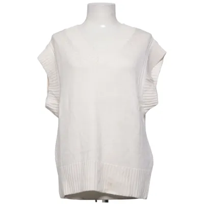 Pull sans manches (Blanc) de Mark Kenly Dominotan Laine de mouton