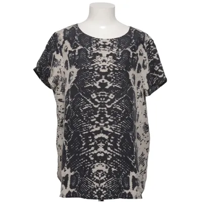 Top (Zwart, Beige) van WERA Stockholm Zijde