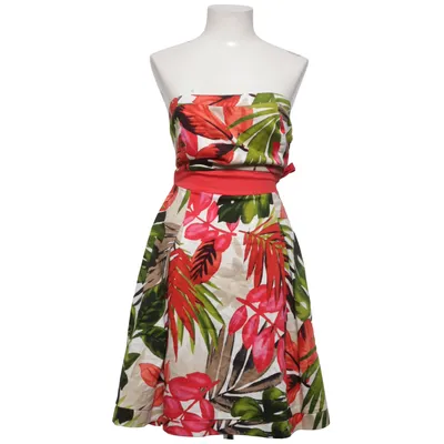 Dress (Green, Red, White) from Sandro Ferrone Cotton, Elastane