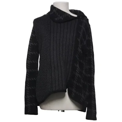 Sweater (Sort, Grå) fra Skovhuus Akryl, Bomuld
