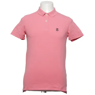 Polo shirt (Pink) from Selected Homme Cotton, Elastane