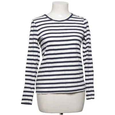 Långärmad t-shirt (Blå, Vit) från Madewell Bomull