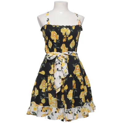Kjole (Sort, Gul, Hvid) fra River Island Bomuld, Polyester
