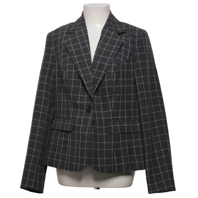 Blazer (Gris) de Women's Selection Polyester