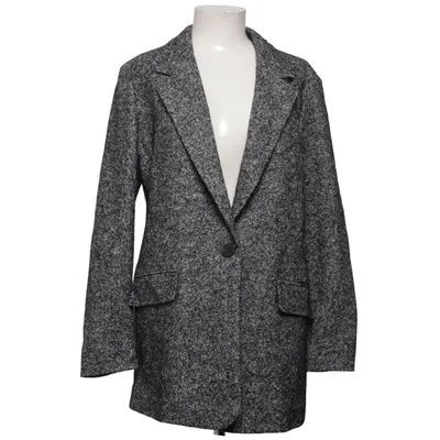 Blazer (Grå, Sort) fra Massimo Dutti Bomuld, Polyester, Uld