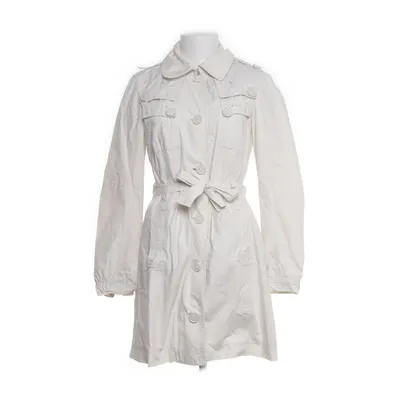 Trench coat (White) from Piaza Italia Cotton