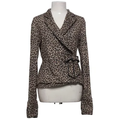 Wikkeltop (Bruin, Zwart, Beige) van Blanc Nature Elastaan, Polyamide
