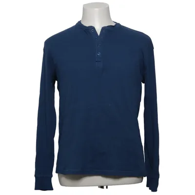 Henley T-shirt (Blå) fra POP England Bomuld