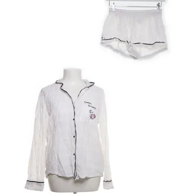 Pyjamas (Vit, Flerfärgad) från Topshop Bomull, Viskos