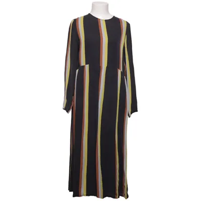 Dress (Gray, Yellow, Brown, White) from Samsøe & Samsøe Silk, Viscose