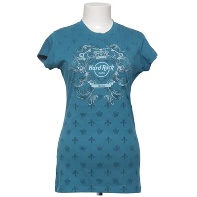 T-shirt (Blå) från Hard Rock Cafe Bomull, Elastan, Polyester