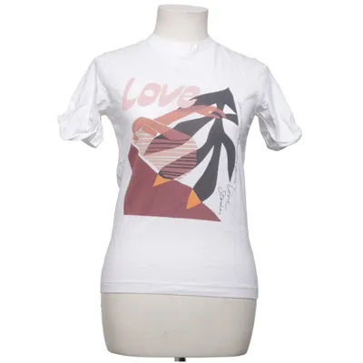 T-shirt (Blanc) de Love Stories x H&M Coton