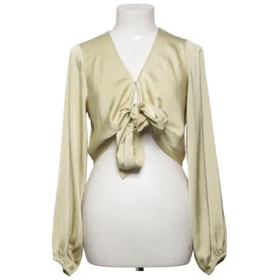 Wrap blouse (Beige) from Pretty Lavish Polyester