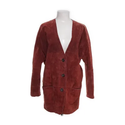 Läderjacka (Röd) från Jofama Polyester, Skinn