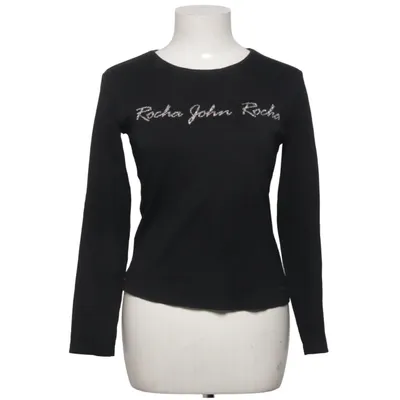 Langærmet t-shirt (Sort) fra Rocha John Rocha Bomuld
