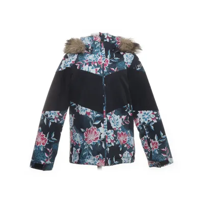Jacket (Black, Blue) from Roxy Girl Acrylic, Polyester