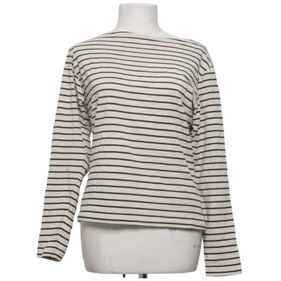 T-shirt à manches longues (Beige, Noir) de Amalia Coton, Élasthane