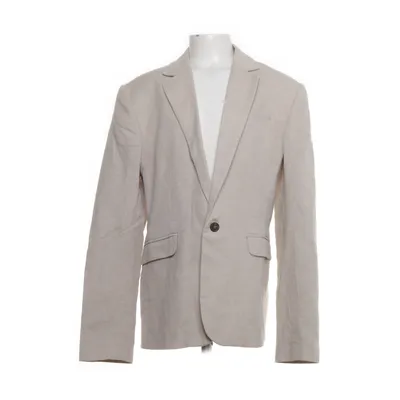 Blazer (Beige) van H&M Katoen, Linnen