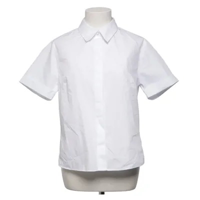 Kortärmad skjorta (Vit) från Next Bomull, Återvunnen polyester