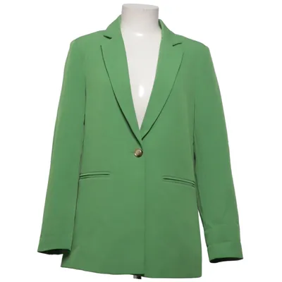 Blazer (Vert) de Neo Noir Élasthane, Polyester