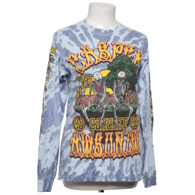 Långärmad t-shirt (Blå, Flerfärgad) från Casper Bomull