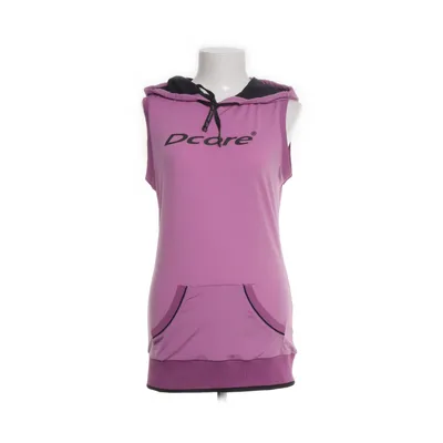 Kortärmad huvtröja (Lila, Svart) från Dcore Elastan, Nylon