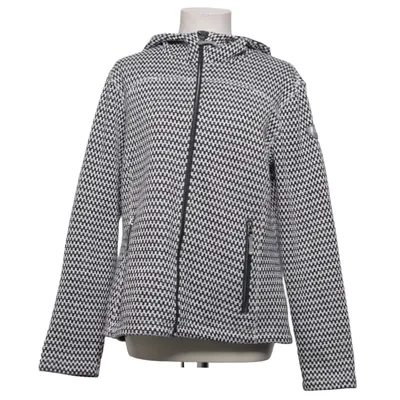 Hoodie (Black, White) from Finnish Trademark Polyester