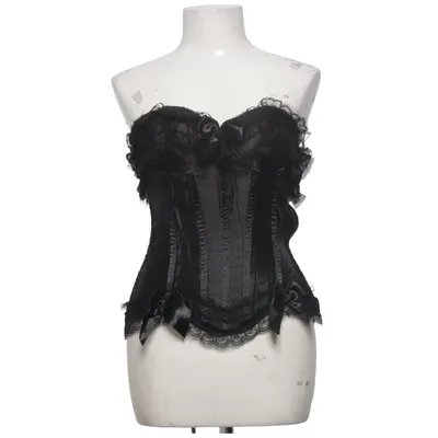 Corset (Noir) Coton, Élasthane, Polyester