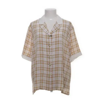 Korte mouwen shirt (Beige, Wit) van El Corte Inglés